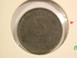 15110 KR, Ersatzmünzen 5 Pfennig Eisen 1919E in f.ST !!  Orgi...