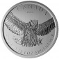CANADA 2015 Great Horned Owl - UHU 1 oz Silber st