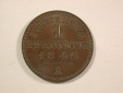 15007 Preussen  1 Pfennig 1846 A in vz-st/f.st, tolle Erhaltun...