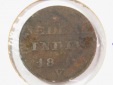 15111 Niederländisch Indien 1 Cent 1837 V !! in f.schön Orgi...