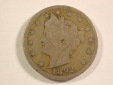 15112 USA  5 Cent 1892  in s-ss (F-VF)  Orginalbilder