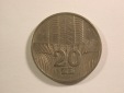15112 Polen 20 Zl. 1974 in ss-vz Orginalbilder