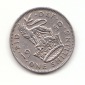 1 Shilling  Großbritannien 1950 englischer Löwe über Krone ...