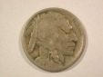 A001 USA  Nickel  5 Cent 1916 D (Denver) in ss (VF) Orginalbilder