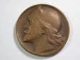 A105 Deutsche Patrioten Medaille Bronze 1923 32mm/14,7 Gr. RR ...