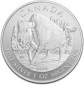 CANADA 2013 Bison - Waldbüffel 1 oz Silber st