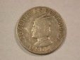 A203 Honduras  20 Centavos 1932 in ss Silber  Orginalbilder
