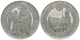 Bingen, Zinnmedaille 1895; Ø 44 mm, 32,11 g