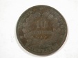 B43 Frankreich 10 Centimes 1893 in f.ss  Originalbilder