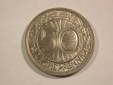 B15 Weimar  50 Pfennig Nickel  1937 D in vz-st  Originalbilder
