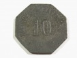 B16  Pirmasens  10 Pfennig 1917 Zink achteckig in ss  Original...