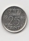 25 Cent niederlande 1980 (K003)