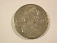 B44 Großbritannien 5 Pence 1980 in ss-vz Originalbilder