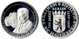 Deutschland Medaille 1987 FM-Frankfurt Feingewicht:  19,2g Sil...