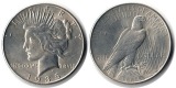 USA  1 Dollar (Peace Dollar) 1935  FM-Frankfurt Feingewicht: 2...