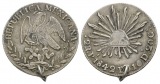 Mexico, 1 Kleinmünze 1842, gelocht