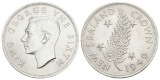 New Zealand, Crown 1949; AG, 28,37 g