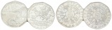Österreich, 2 Gedenkmünzen, 5 Euro 2003/2004