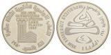 Libanon, 1 Livre 1980 - Olympische Spiele Lake Placid 1980; PP...