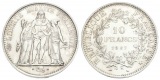 Frankreich; 10 Francs 1967; Ag 25,03g