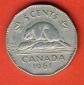 Kanada 5 Cents 1961