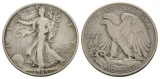 USA, 1/2 Dollar 1945, Ag