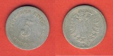 Kaiserreich 5 Pfennig 1875 J