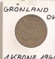 Grönland 1 Krone 1960 KM # 10a