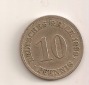 10 Pfennig 1899  E Deutsches Reich ss