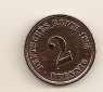 2 Pfennig 1875 G Deutsches Reich prf/st Zaponlack