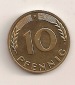 10 Pfennig BRD 1968 F stgl. aus KMS