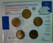 5 x 2 Euro Sondermünzen BRD Serie Bundesländer, Saarland, 20...
