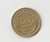 50 Centimes Frankreich 1938 (K703)
