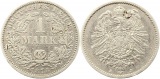 8340 Kaiserreich 1 Mark Silber 1876 J