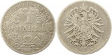 8342 Kaiserreich 1 Mark Silber 1877 B
