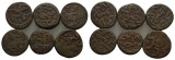 Asien, 6 Kleinmünzen