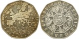 8712  Österreich 5 Euro Silber 2004 EU Erweiterung