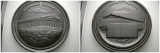 Eisengussmedaille, Regensburg, Walhalla; 1020 g, Ø 17,5 cm