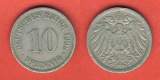 Kaiserreich 10 Pfennig 1908 A
