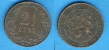Niederlande 2 1/2 Cent 1906