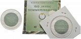 10 g Feinsilber + 7,15 g Feinniob. 150 Jahre Semmeringbahn mit...