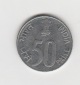 50 Paise Indien 1994 mit Punkt unter der Jahrezahl   (K869)