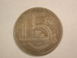 B26 CSSR  5 Kronen 1929 Silber in s-ss  Originalbilder