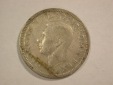 B26 Großbritannien  6 Pence 1943 in ss+/ss-vz Originalbilder