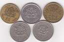 Marokko, 5 Kursmünzen
