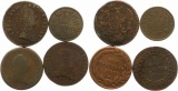 9545 Österreich  Lot von 4 Kleinmünzen