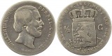 9657 Niederlande 1/2 Gulden Silber 1857