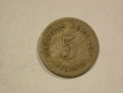 C04 KR  5 Pfennig 1876 H in f.schön  Originalbilder