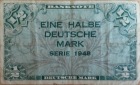 Deutsches Reich, eine halbe deutsche Mark 1948