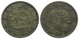 China, Messingmünze, Ø= 29 mm, 6,87g
